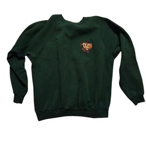 Vtg 90s Looney Tunes Taz Football Crew Sweatshirt